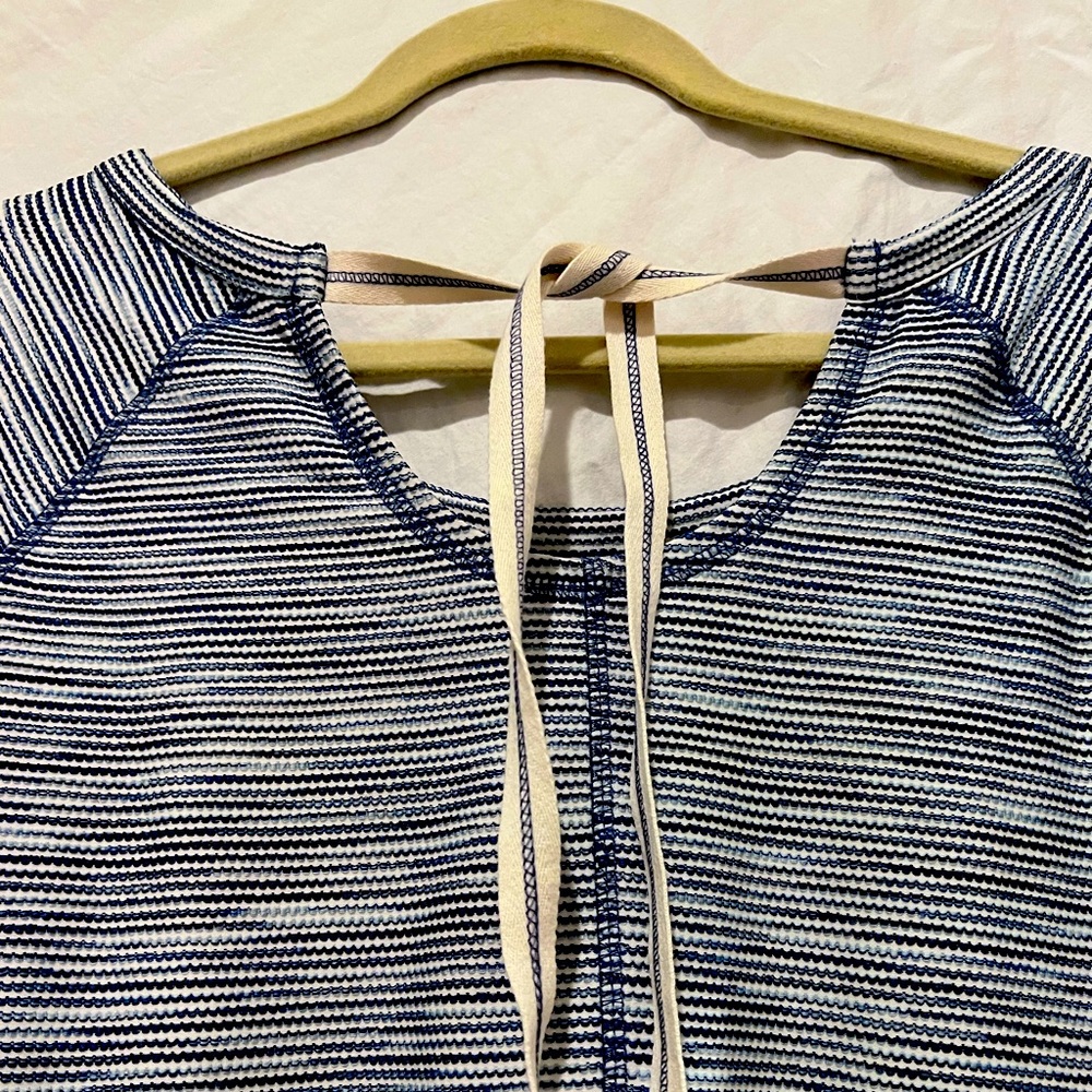 T by Talbots Athleisure Top with Tie